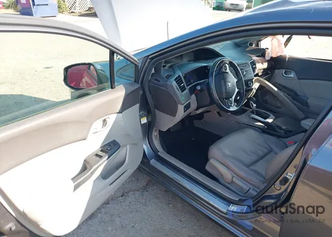 2012 Honda Civic Ex-L из США, поврежденный, VIN 19XFB2F98CE314819